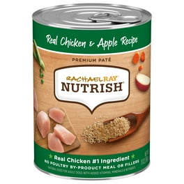 4 pack Rachael Ray Nutrish Premium Pate Real Chicken Apple Recipe Wet Dog Food 13 oz. Can Walmart