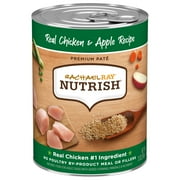 Rachael Ray Nutrish Premium Paté Real Chicken & Apple Recipe Wet Dog Food, 13 oz. Can