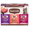 thumbnail image 1 of Nutrish Grain Free Ocean Lover's Whole Health Blend Variety Pack Wet Cat Food, 2.8 oz. Cup, 12 Count (Rachael Ray), 1 of 13