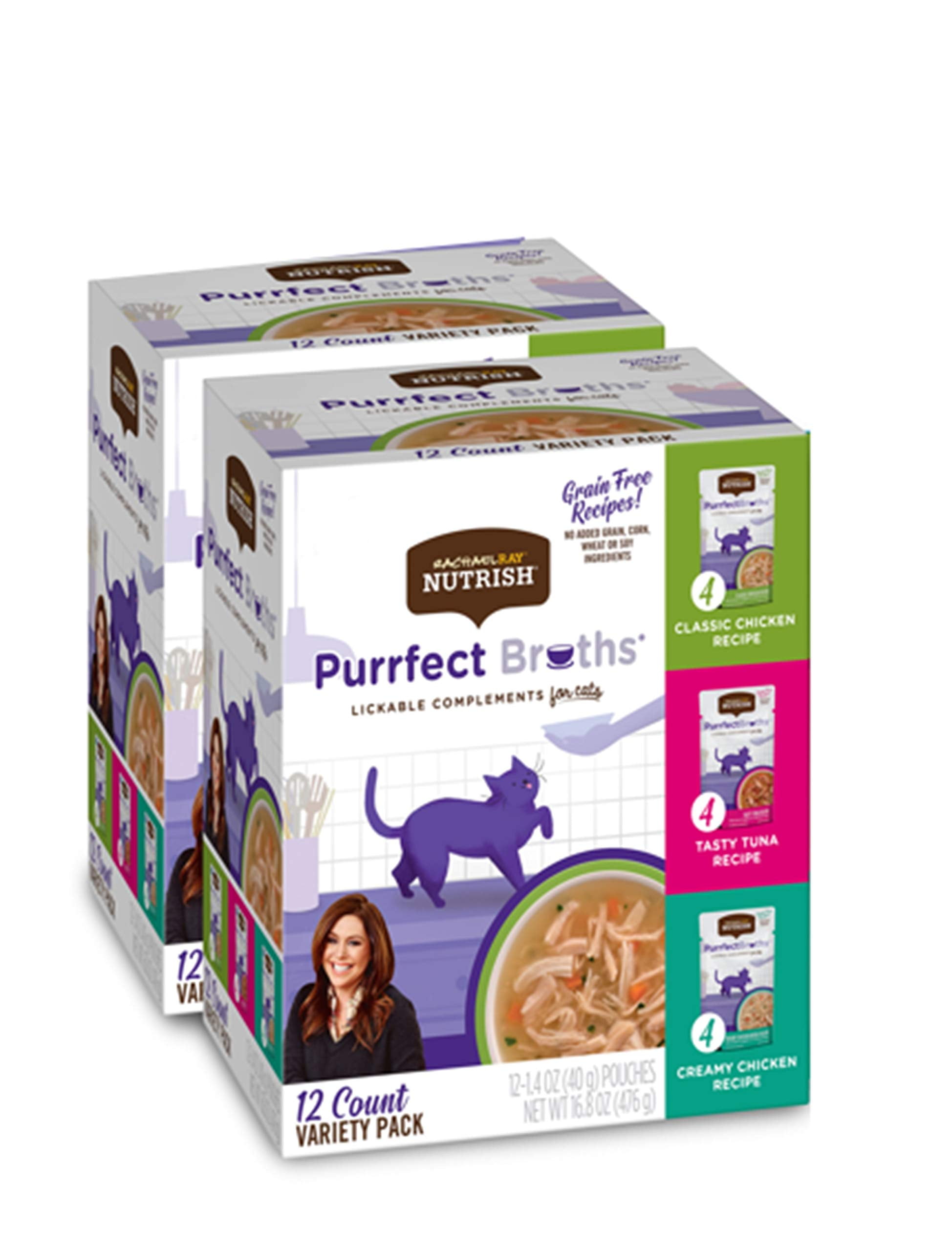 Cat Food Rachael Ray Nutrish Purrfect Entrees Wet Variety Pack