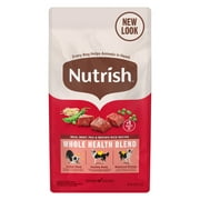 Nutrish Real Beef, Pea & Brown Rice Recipe Whole Health Blend Dry Dog Food, 6 lb. Bag (Rachael Ray)