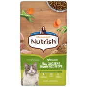 Nutrish Real Chicken & Brown Rice Recipe Dry Cat Food, 6 lb. Bag (Rachael Ray)
