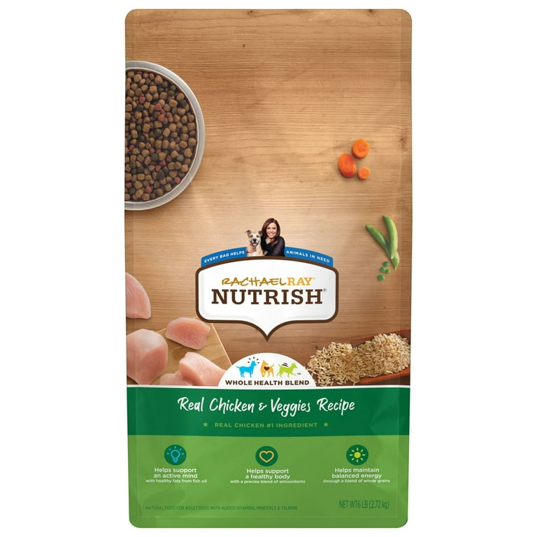 Rachael Ray Nutrish Dog Food Real Chicken Veggies Recipe