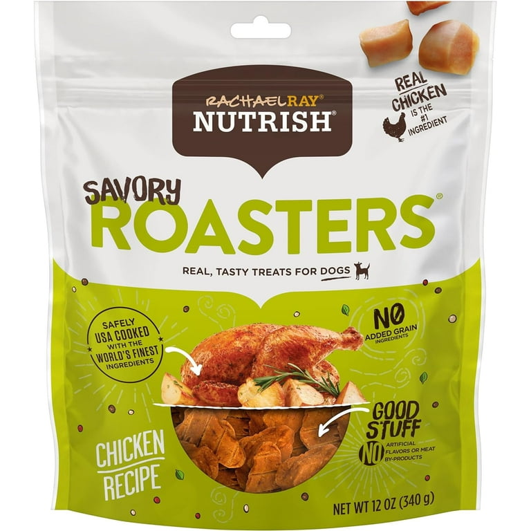 Rachael Ray Nutrish Savory Roasters Grain Free Roasted Chicken Recipe Dog Treats Rachael Ray Nutrish Savory Roasters Grain Free Roasted Chicken Recipe Dog Treats
