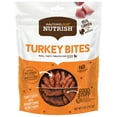 thumbnail image 1 of Rachael Ray Nutrish Turkey Bites Dry Dog Treats, Turkey & Hickory Smoke Bacon Soft Treats, 5 oz. Pouch, 1 of 11