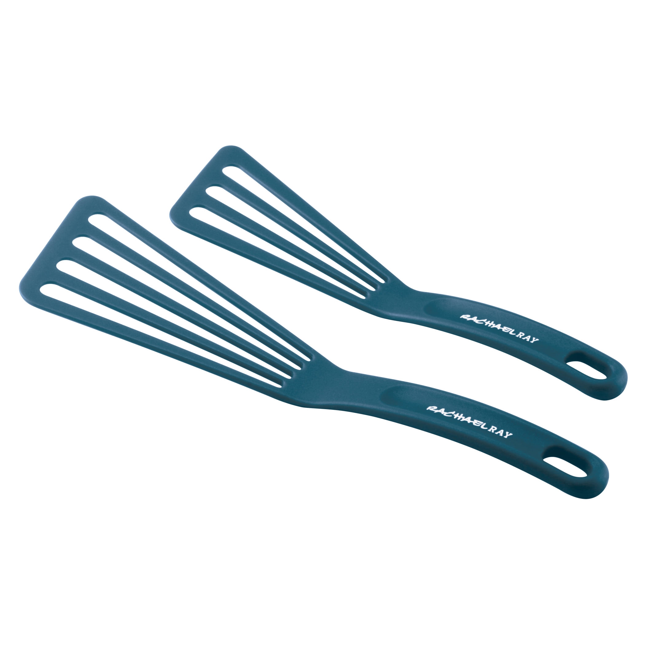 Rachael Ray Cutlery Japanese Stainless Steel Utility Knife Set, Teal,  2-Piece