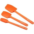thumbnail image 1 of Rachael Ray Tools & Gadgets 3 Piece Lil’ Devils Silicone Spatula Set, Orange, 1 of 2
