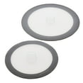 thumbnail image 1 of Rachael Ray Tools and Gadgets Top This! Silicone Suction Lids Set, 2-Piece, Dark Gray, 1 of 6