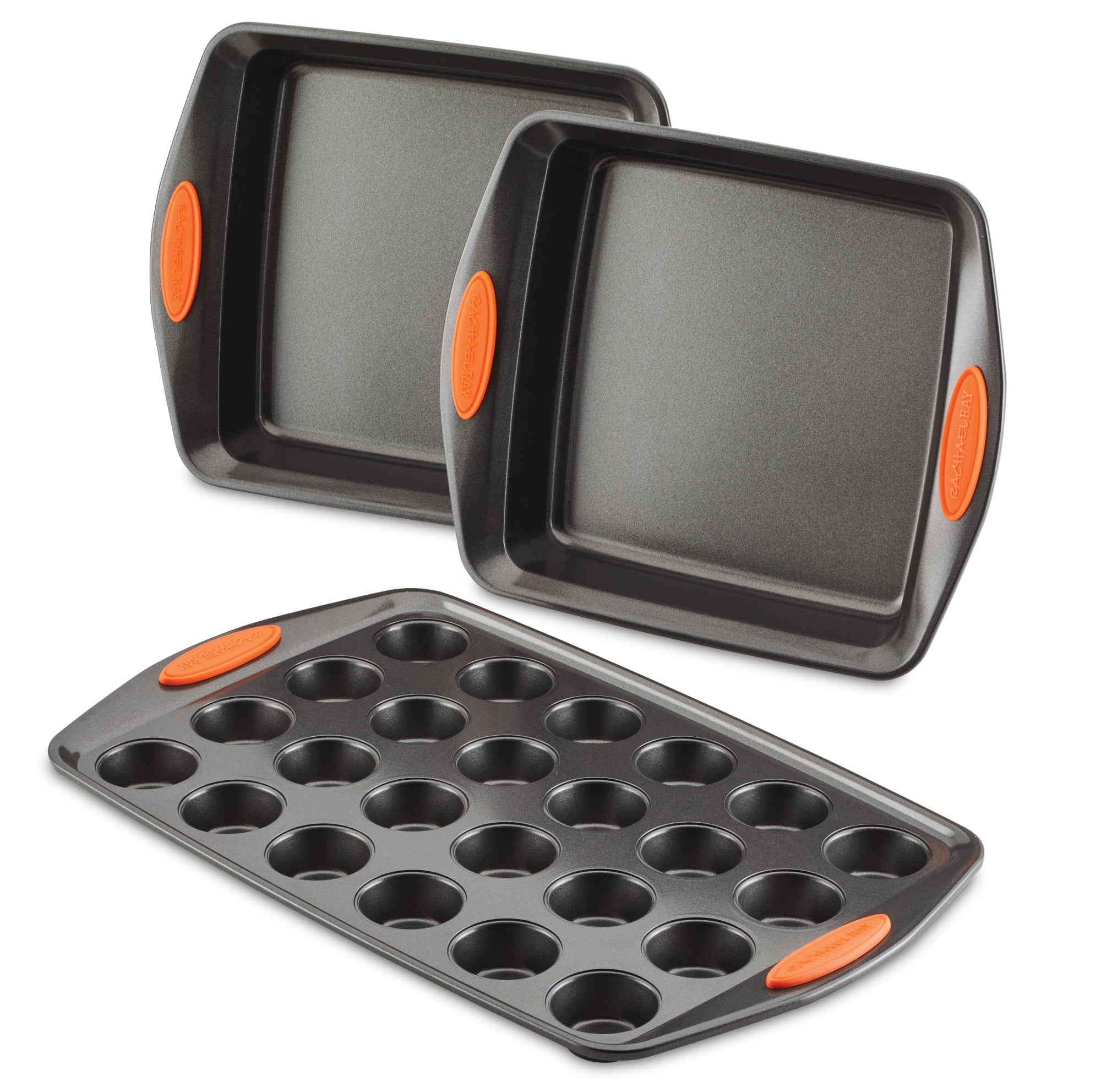 Rachael Ray Yum-o Cup Nonstick Muffin Pan for Cupcake and Cake