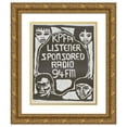 thumbnail image 1 of Rachael Romero 15x18 Gold Ornate Wood Frame and Double Matted Museum Art Print Titled - Kpfa Listener Sponsored Radio 94 Fm (1976), 1 of 4