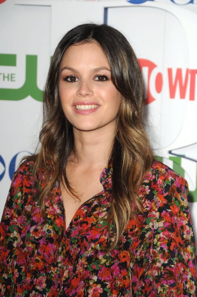 Rachel Bilson (Wearing An Erdem Resort Blouse) At Arrivals For Cbs Canvas Art - (16 x 20)