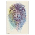 thumbnail image 1 of Rachel Caldwell - Lion Head Wall Poster, 22.375" x 34", Framed, 1 of 2