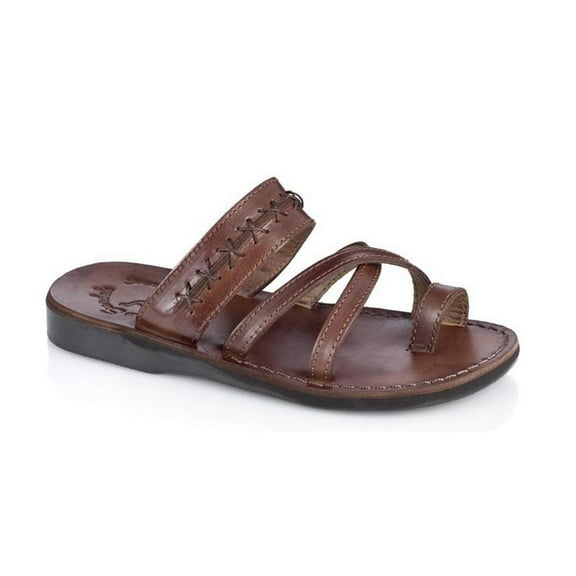 Rachel - Leather Criss Cross Sandal - Womens Sandals