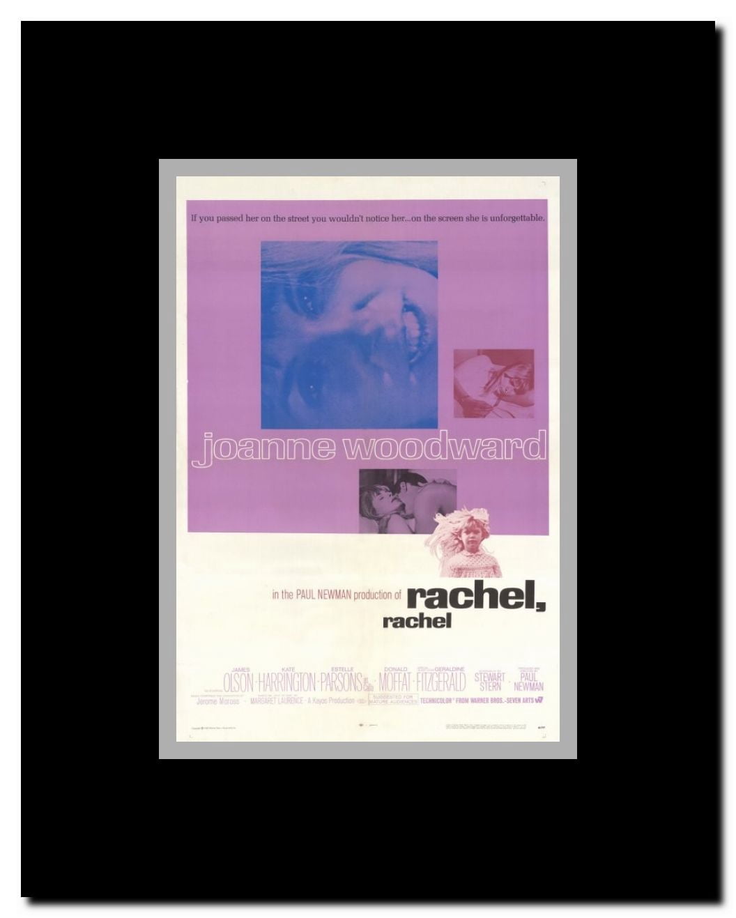 Rachel Rachel Framed Movie Poster