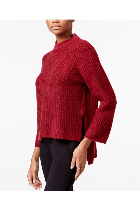High Low Sweater October Ruby XS