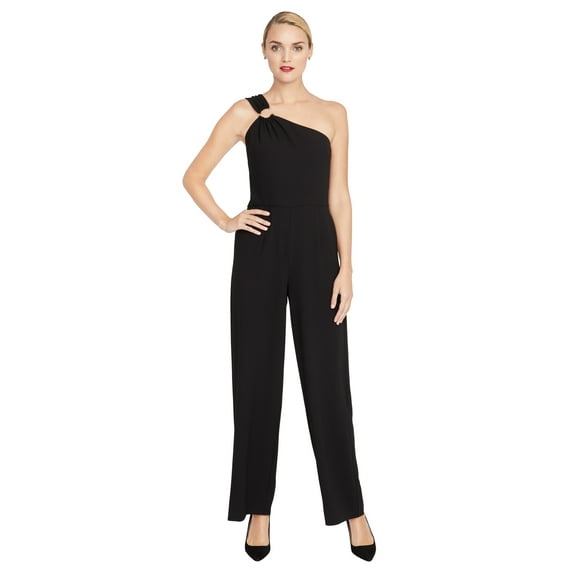 Rachel Rachel Roy One Shoulder Full Pant Raina Jumpsuit