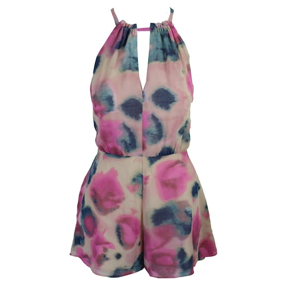 Rachel Rachel Roy Printed Tie Front Romper Rainbow 2