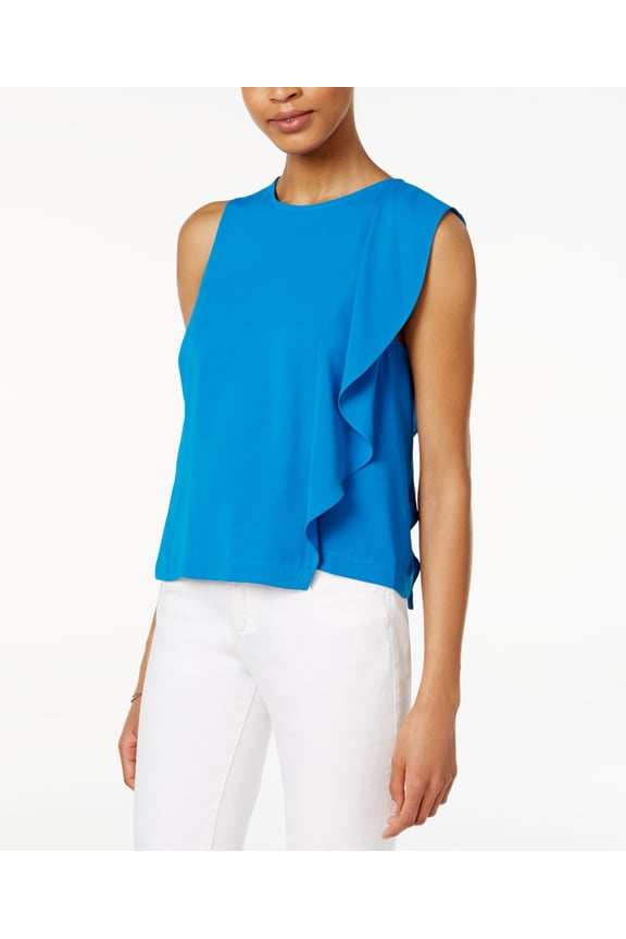 Ruffled Blouse Black 6