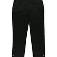 thumbnail image 1 of Rachel Roy Womens Textured Casual Trouser Pants, Black, 4, 1 of 2