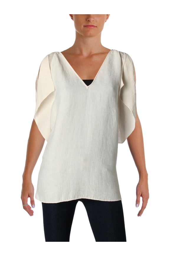 Womens Lightweight Short Sleeves Pullover Top