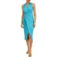 thumbnail image 1 of Rachel Rachel Roy Womens Midi Faux Wrap Sheath Dress, 1 of 2