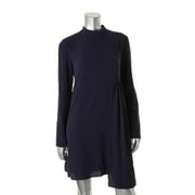 Rachel Rachel Roy Womens Mockneck Asymmetric Cocktail Dress