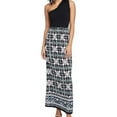 thumbnail image 1 of Rachel Roy Womens Contrast Maxi Dress, Black, Medium, 1 of 2