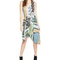 thumbnail image 1 of Rachel Rachel Roy Womens Printed Asymmetrical Midi Dress, 1 of 2