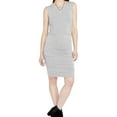 thumbnail image 1 of Rachel Roy Womens Draped Bodycon Dress, Grey, XX-Large, 1 of 1