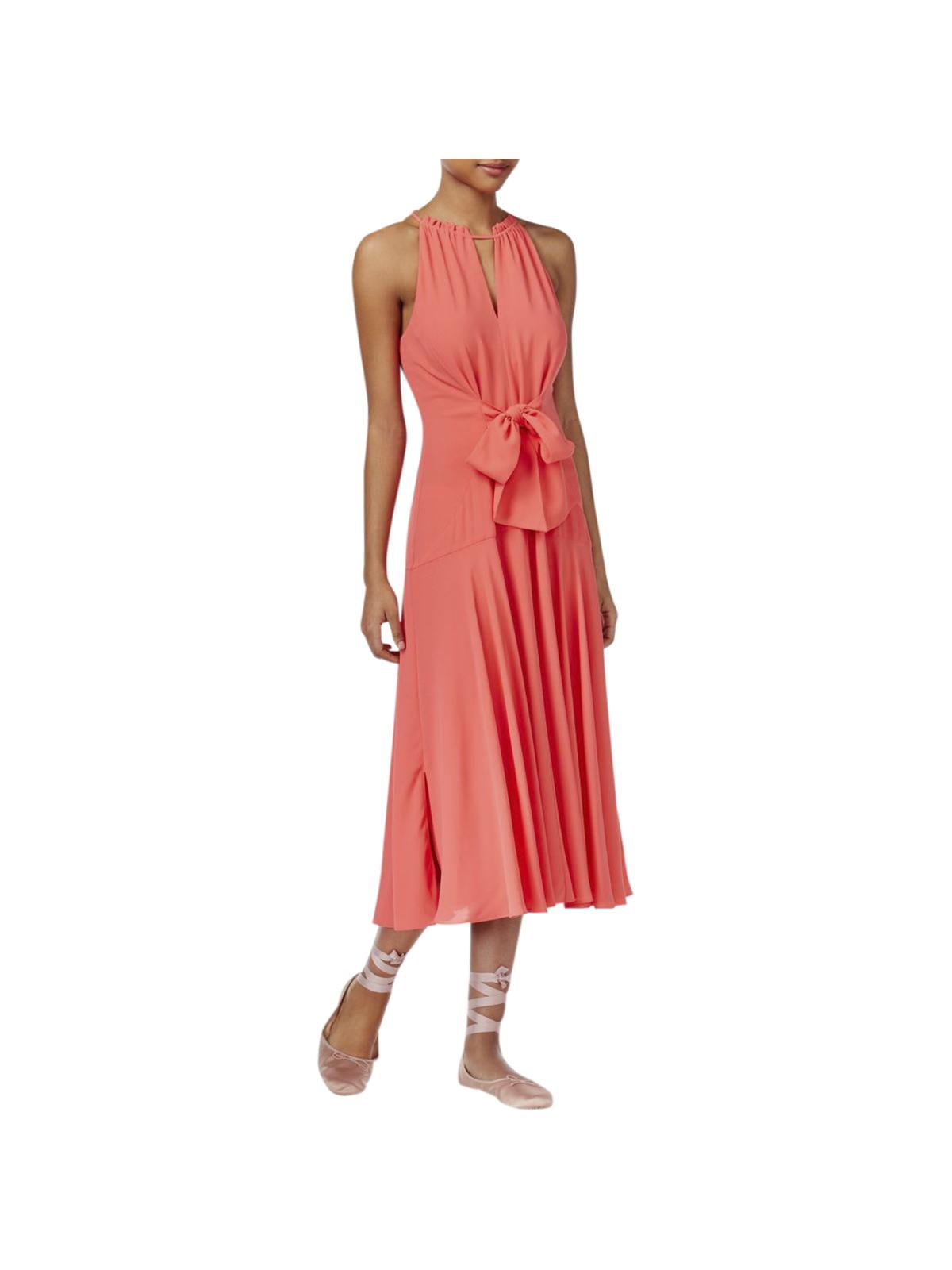 Rachel Rachel Roy Womens Tie-Front Halter-Neck Party Dress