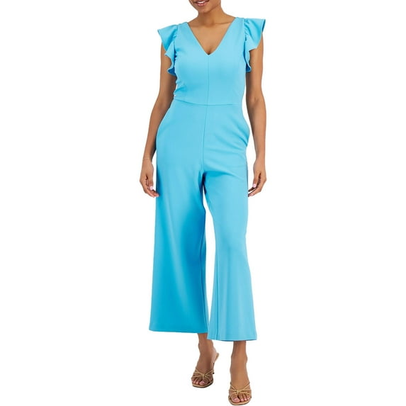 RACHEL Rachel Roy womens Kate Jumpsuit, m, Blue