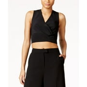 Rachel Rachel Roy Zip Back Crop Top Black 0