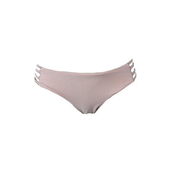 Rachel Roy PINK MULTI Strap Scoop Bikini Swim Bottom, US Small