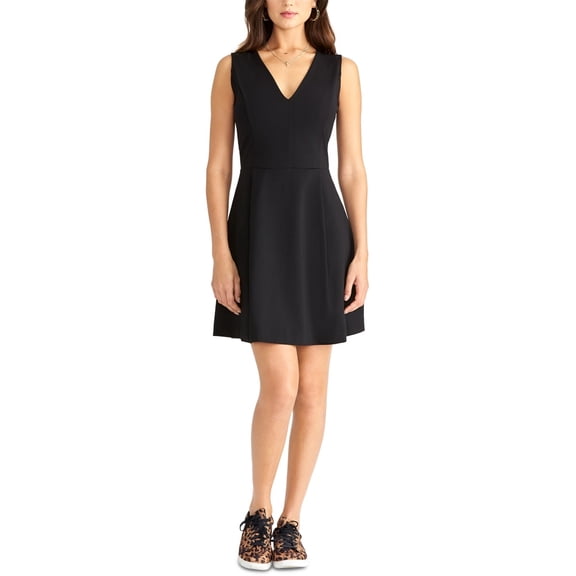 Rachel Roy Women's Anise Dress Black Size X-Large