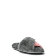 thumbnail image 1 of RACHEL Rachel Roy Women's Two Toned Crossband Slippers, 1 of 5