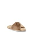 thumbnail image 1 of RACHEL Rachel Roy Women's Two Toned Crossband Slippers, 1 of 5