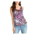 thumbnail image 1 of Rachel Roy Womens Animal Print Sleeveless Top, 1 of 2