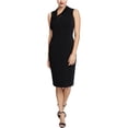 thumbnail image 1 of Rachel Roy Womens Axel Asymmetrical Bodycon Dress, Black, X-Small, 1 of 1