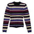 thumbnail image 1 of Rachel Roy Womens Back Cut Out Striped Pullover Sweater, Multicoloured, Medium, 1 of 2