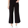 thumbnail image 1 of Rachel Roy Womens Belt Loop Gaucho Pants, Black, 0, 1 of 2