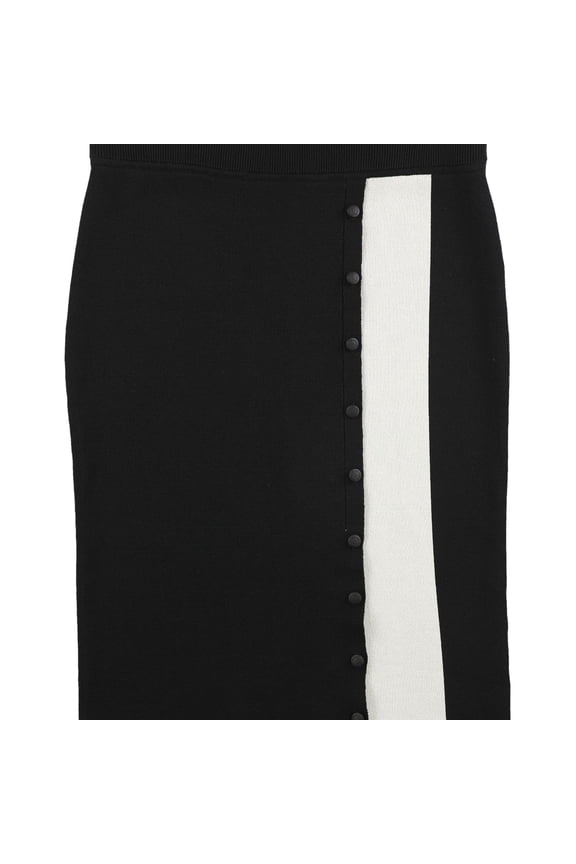 Rachel Roy Womens Button-Front Pencil A-Line Skirt