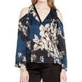 thumbnail image 1 of Rachel Roy Womens Casual Kimono Top Blouse, Blue, Large, 1 of 2