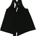 thumbnail image 1 of Rachel Roy Womens Criss Cross Mini Dress, Black, Small, 1 of 2