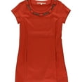 thumbnail image 1 of Rachel Roy Womens Emma Shift Dress, Orange, Large, 1 of 1