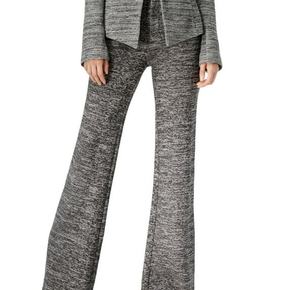 Rachel Roy Womens Flared Casual Trouser Pants, Black, 0 Long