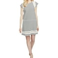 thumbnail image 1 of Rachel Roy Womens Jules Striped Cap Sleeves Casual Dress, 1 of 2