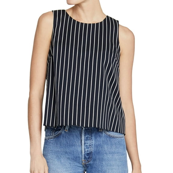 Rachel Roy Womens Kate Pullover Blouse, Blue, Small