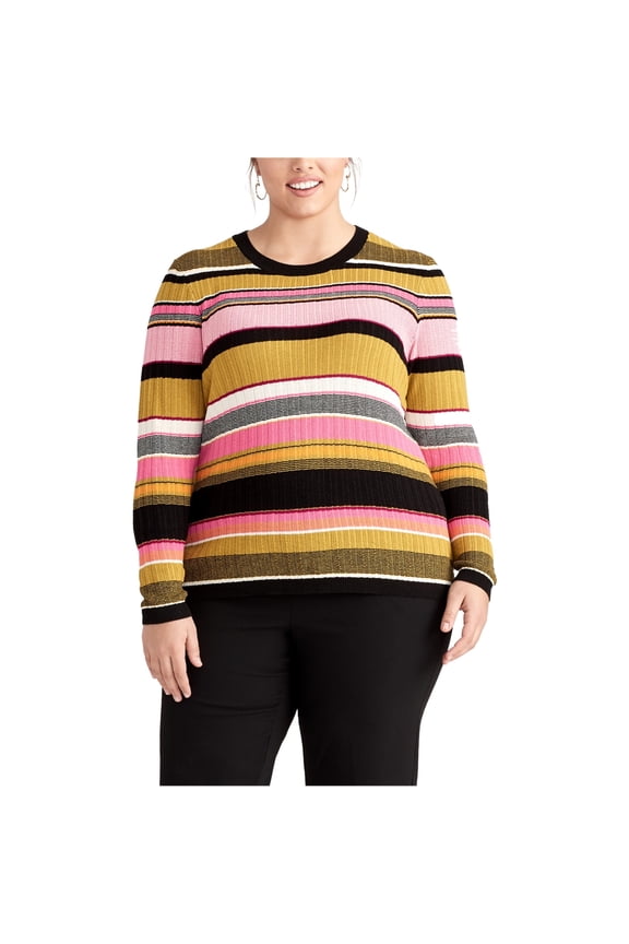 Rachel Roy Womens Kennedy Pullover Sweater, Yellow, X-Large