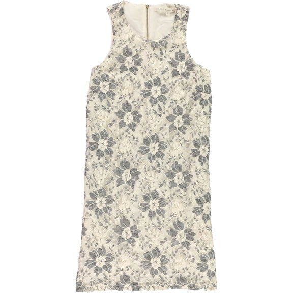 Rachel Roy Womens Lace Sheath Dress, Off-White, Medium