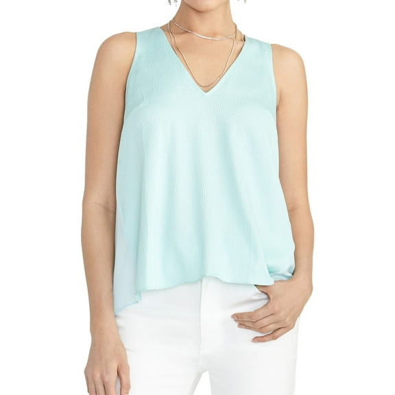Rachel Roy Womens Mermaid Cami Tank Top, Blue, X-Small